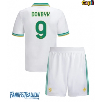 AS Roma Artem Dovbyk #9 Echipament de Fotbal Replică 2025-26 Copii Treilea (+ Șorturi)